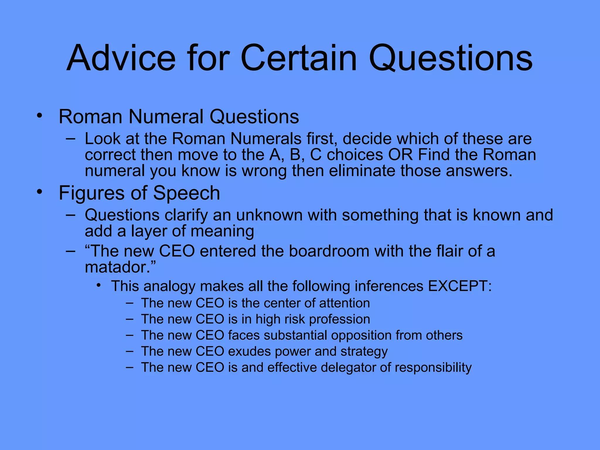 Ap Language Multiple Choice Test Strategy Ppt Ap Language Multiple Choice Test Strategy Ppt