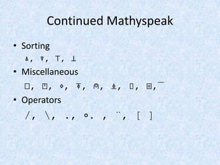 Apl – a programming language | PPT
