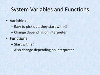 Apl – a programming language | PPT