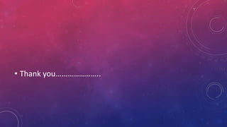 • Thank you…………………..
 