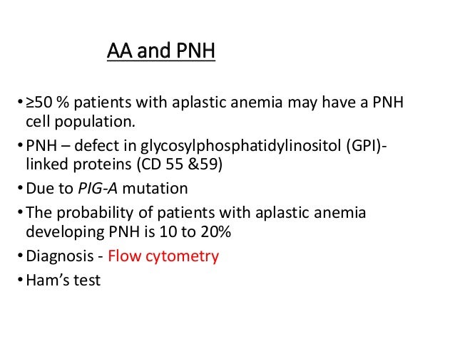 Aplastic anaemia checked