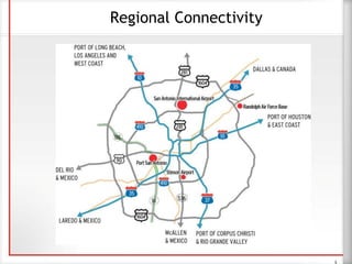 Regional Connectivity
3
 
