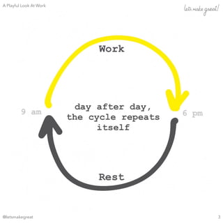 @letsmakegreat
A Playful Look At Work
3
 