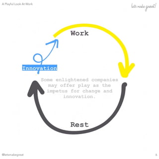 @letsmakegreat
A Playful Look At Work
6
 