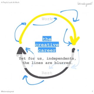 @letsmakegreat
A Playful Look At Work
7
 