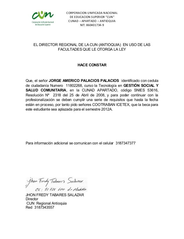 Aplazamiento beca jorge americo (1) Aplazamiento beca jorge americo (1)