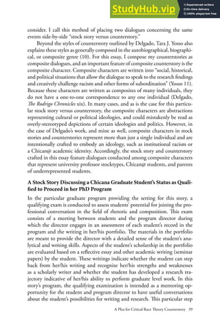 A Plea For Critical Race Theory Counterstory Stock Story Versus ...
