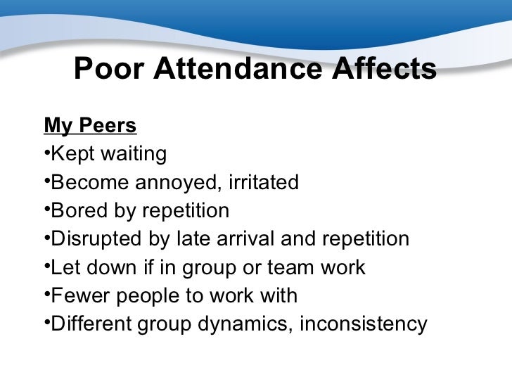 work attendance