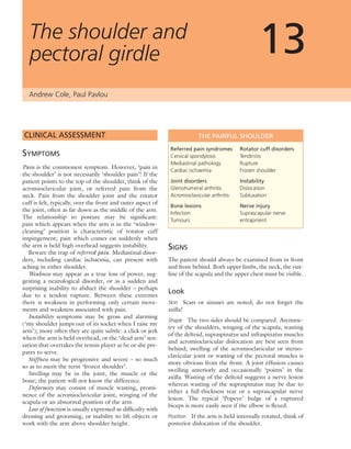 Apley's shoulderjt examination