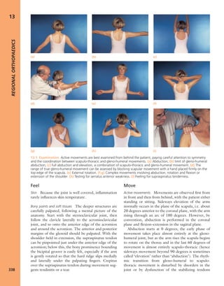 Apley's shoulderjt examination