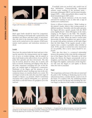 Apley's shoulderjt examination