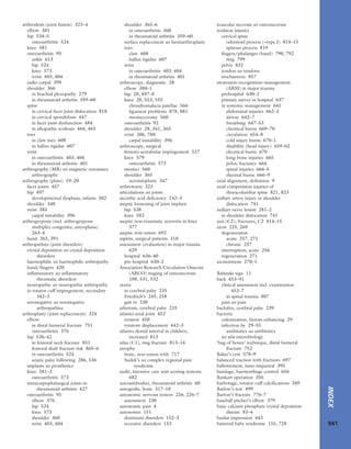 Apley's shoulderjt examination