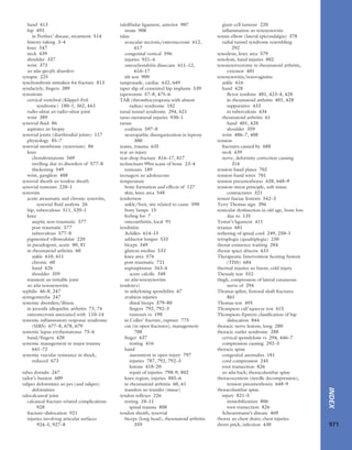 Apley's shoulderjt examination