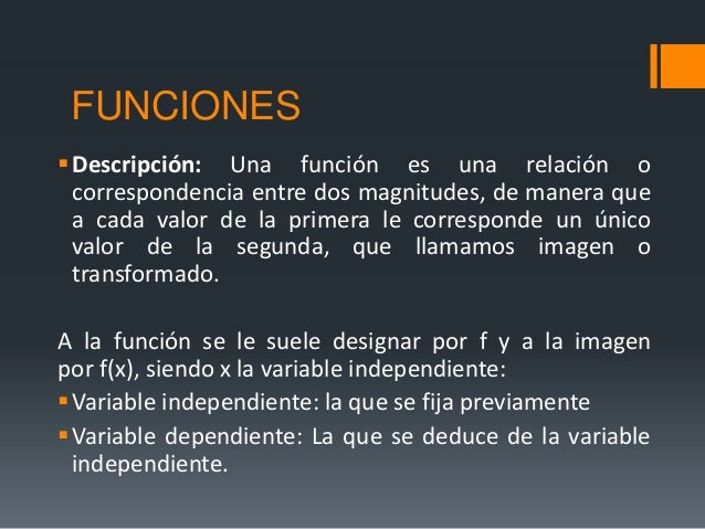 Aplicación de funciones en la arquitectura