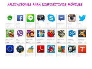 APLICACIONES PARA DISPOSITIVOS MÓVILES
 