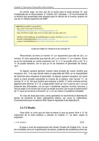 Aplicación software para el desarrollo de tareas criptográficas | PDF