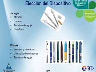 Aplicacion de insulinas