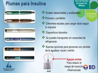 Aplicacion de insulinas