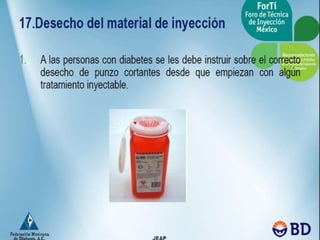 Aplicacion de insulinas