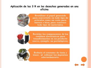 Aplicacion de las 3 r presenta powerpoint | PPT