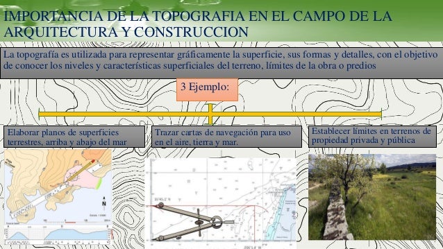 Aplicacion de la topografia en el campo de la arquitectura