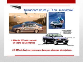 Aplicacion de microcontroladores