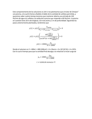 Aplicaciones a las ED primer orden