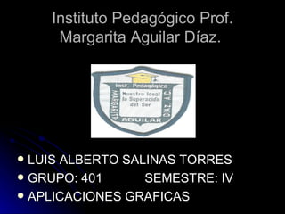 Instituto Pedagógico Prof. Margarita Aguilar Díaz.  ,[object Object],[object Object],[object Object]