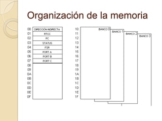 Organización de la memoria