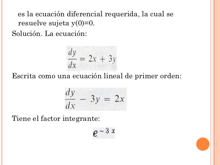 Aplicaciones de ecuaciones diferenciales