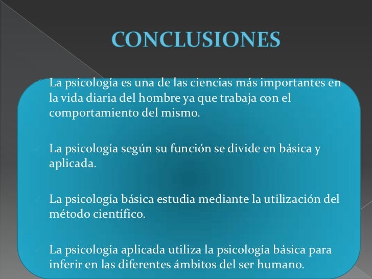 Que Es La Psicologia Basica Y Aplicada Aplican Compartida Que Es La Psicologia Basica Y Aplicada Aplican Compartida