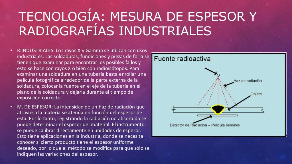 Aplicaciones de la radioactividad