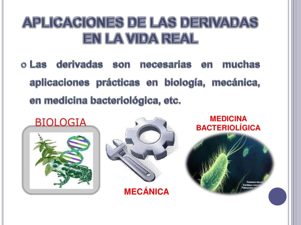 Aplicaciones de las derivadas en la vida real