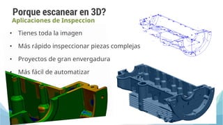 Aplicaciones del escaneo 3D en la industria / Aplications of 3D scaners ...