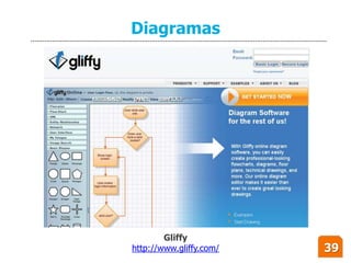 Diagramas




        Gliffy
http://www.gliffy.com/   39
 