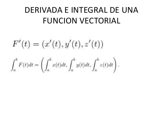 Aplicaciones funciones vectoriales