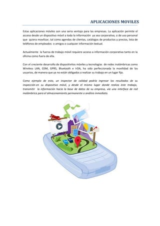 Aplicaciones moviles