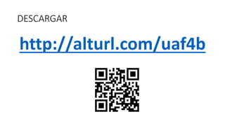 DESCARGAR
http://alturl.com/uaf4b
 