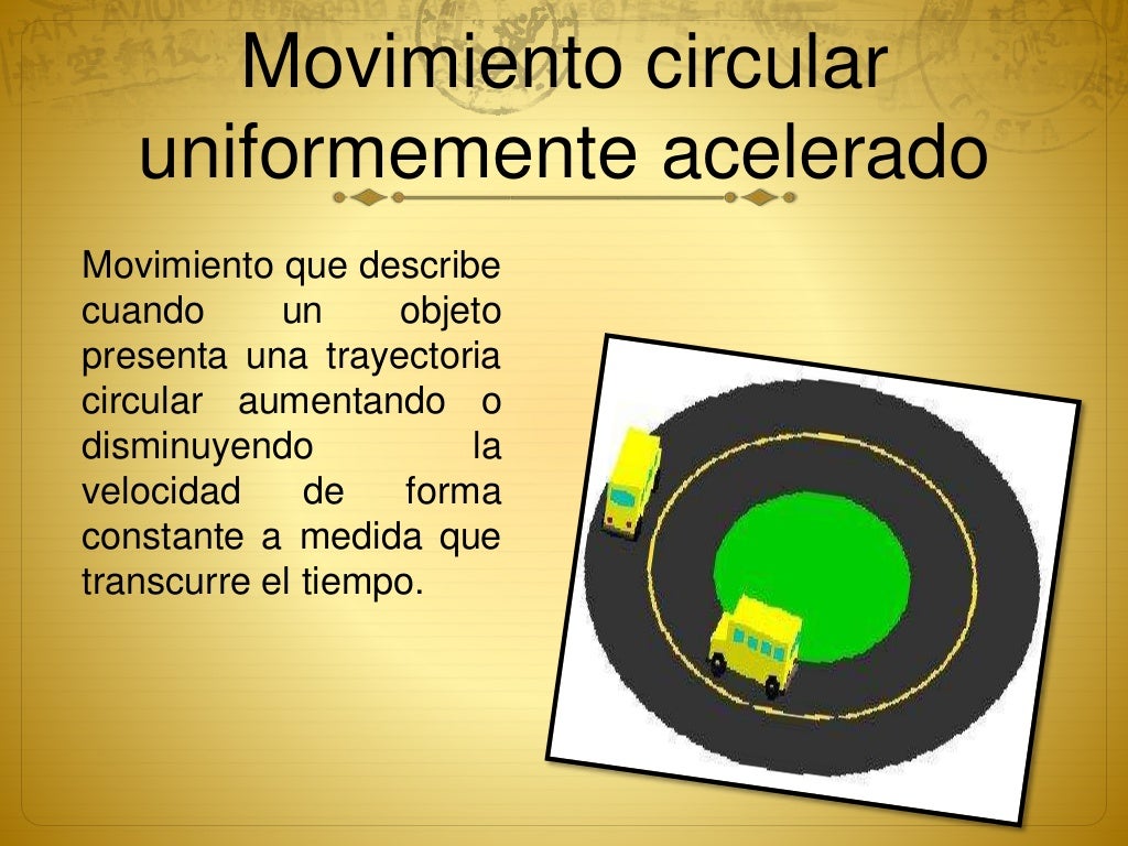 Aplicaciones movimiento circular