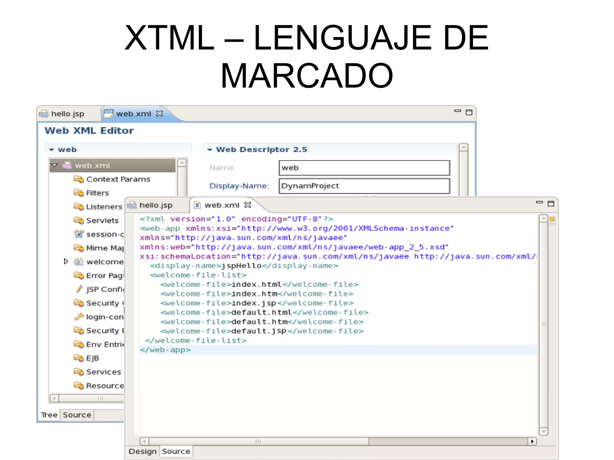 XTML – LENGUAJE DE MARCADO 