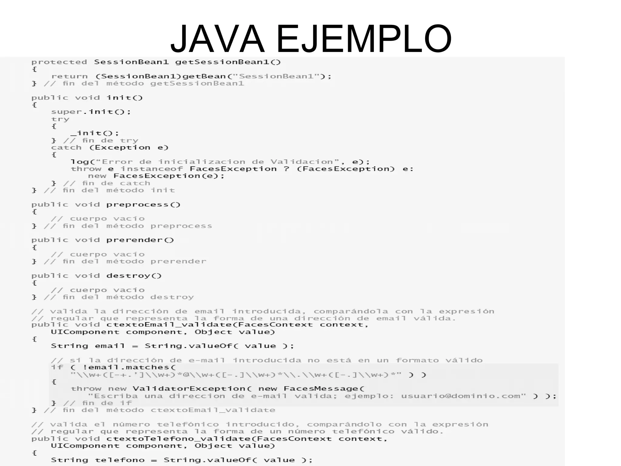 JAVA EJEMPLO 