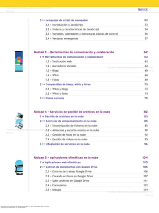 Zofío Jiménez, Javier. Aplicaciones web. España: Macmillan Iberia, S.A., 2013. ProQuest ebrary. Web. 29 June 2015.
Copyright © 2013. Macmillan Iberia, S.A.. All rights reserved.
 