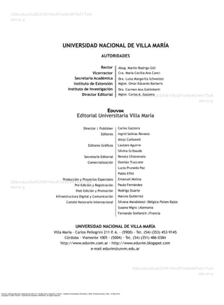 Caivano, Romina Marcela. Aplicaciones Web 2.0: Google Docs. Argentina: Eduvim - Editorial Universitaria Villa María, 2009. ProQuest ebrary. Web. 14 May 2015.
Copyright © 2009. Eduvim - Editorial Universitaria Villa María. All rights reserved.
 