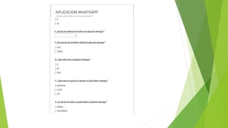 APLICACION WHATSAPP 