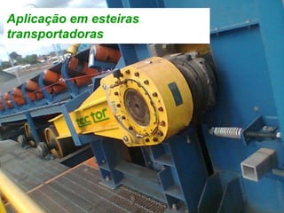 14
Aplicação em esteiras
transportadoras
 
