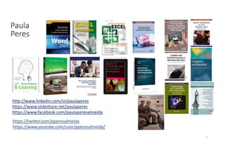 3
https://twitter.com/pperesalmeida
https://www.youtube.com/user/pperesalmeida/
http://www.linkedin.com/in/paulaperes
https://www.slideshare.net/paulaperes
https://www.facebook.com/paulaperesalmeida
Paula
Peres
Webinar - SNESUP
 