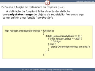 Aplicacoes Web Com AJAX