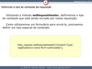 Aplicacoes Web Com AJAX