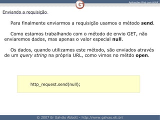 Aplicacoes Web Com AJAX