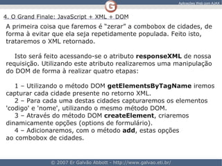 Aplicacoes Web Com AJAX